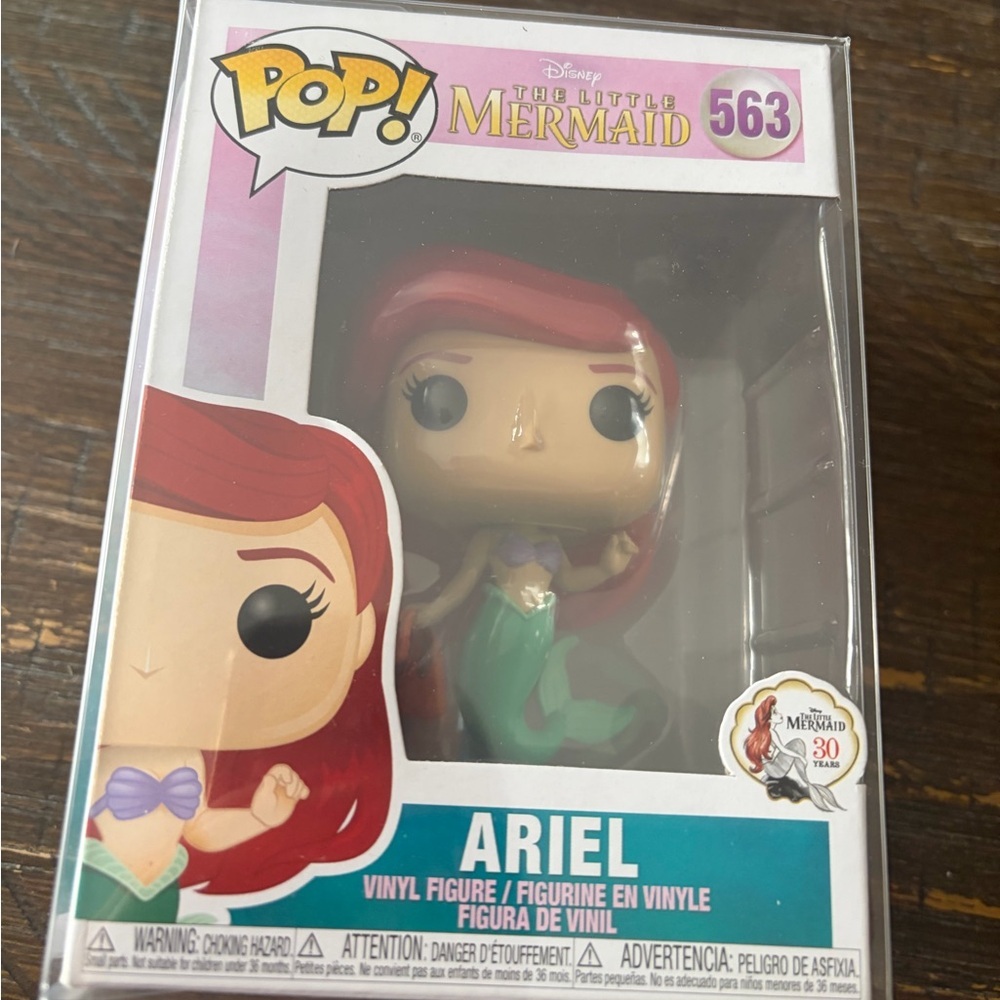 Funko Ariel Vinyl Figure with Red Hair and Green Tail